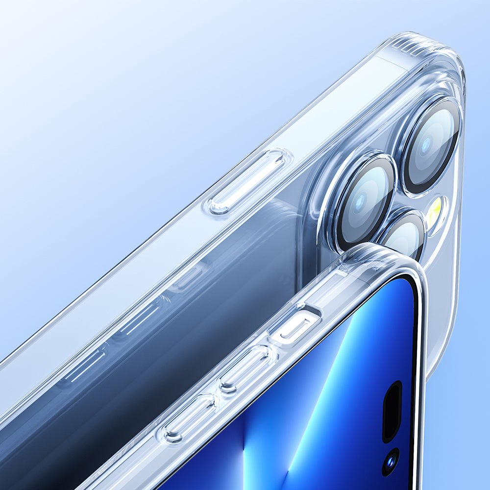 Joyroom skaidrus TPU dėklas iPhone 14 su kameros apsauga -- iPhone 14