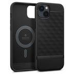 Caseology Parallax MagSafe dėklas iPhone 14 Plus – matinis juodas