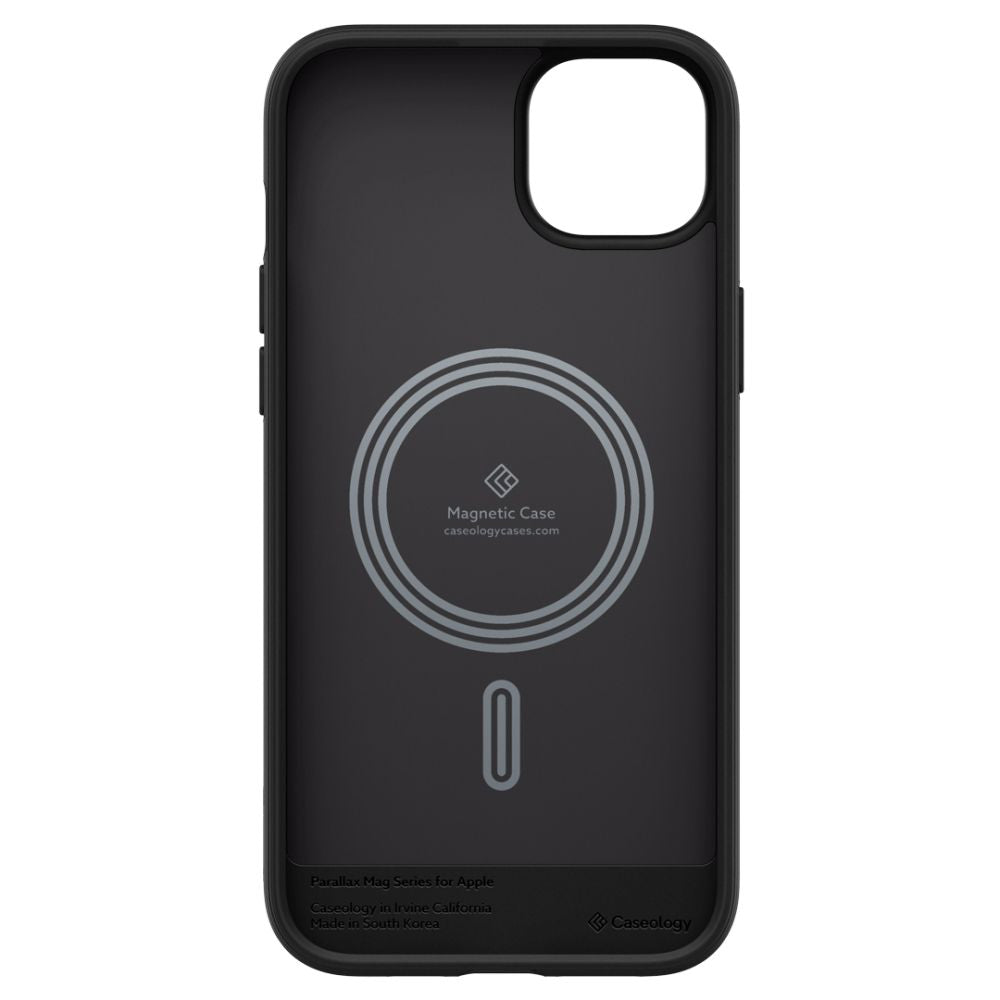 Caseology Parallax MagSafe dėklas iPhone 14 Plus – matinis juodas