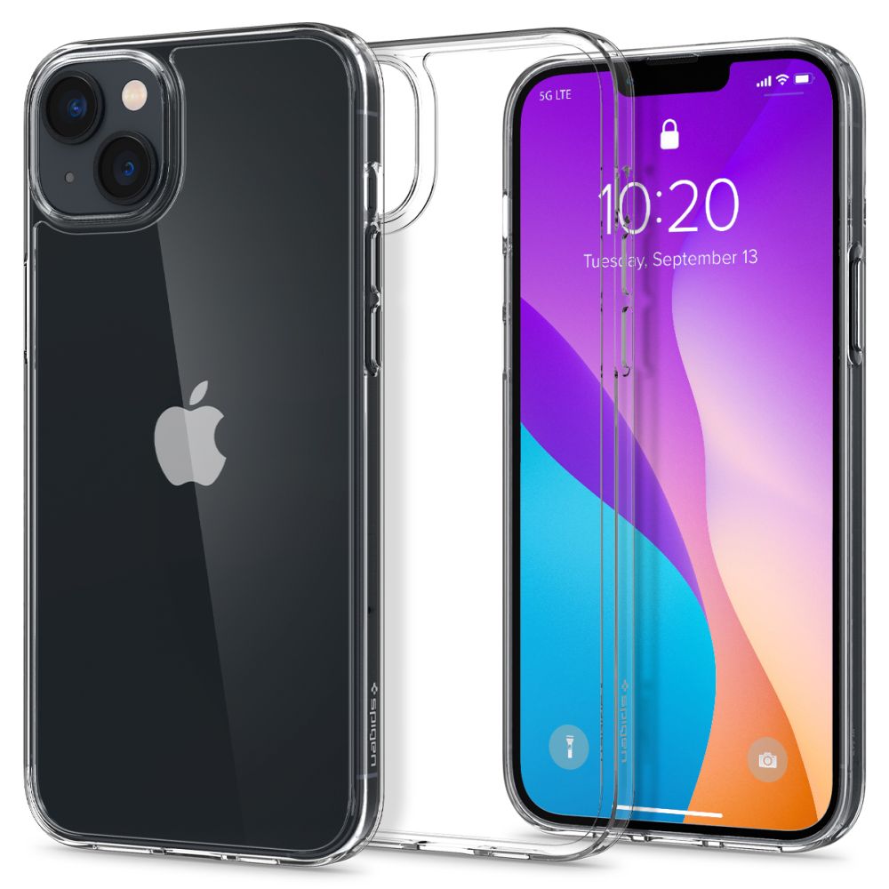 Spigen Airskin Hybrid dėklas iPhone 14 Plus – skaidrus