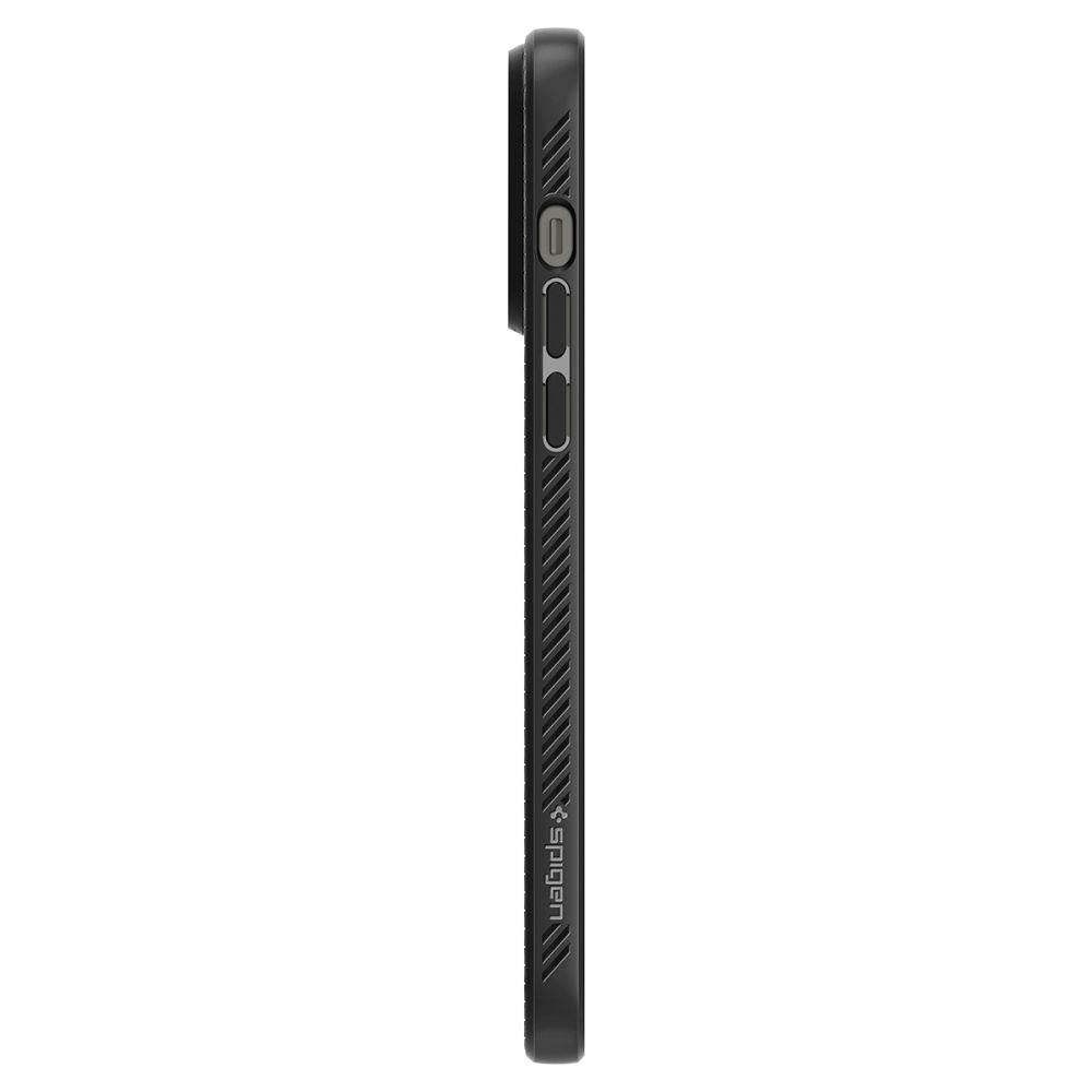 Spigen Liquid Air dėklas iPhone 14 Pro – matinis juodas