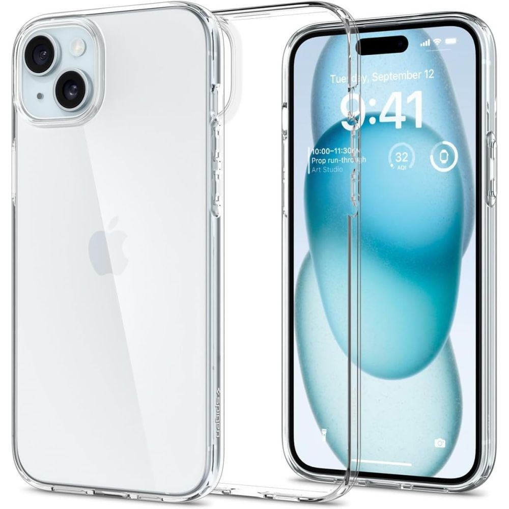 Skaidrus Spigen Liquid Crystal dėklas iPhone 14 Plus