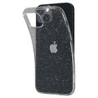 Spigen Liquid Crystal Glitter dėklas iPhone 14 Plus – skaidrus