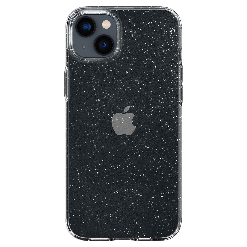 Spigen Liquid Crystal Glitter dėklas iPhone 14 Plus – skaidrus