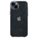 Spigen Liquid Crystal Glitter dėklas iPhone 14 Plus – skaidrus