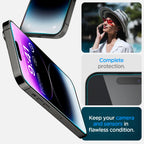 Spigen Glas.TR EZ Fit grūdintas stiklas iPhone 14 Pro Max (2 vnt.)