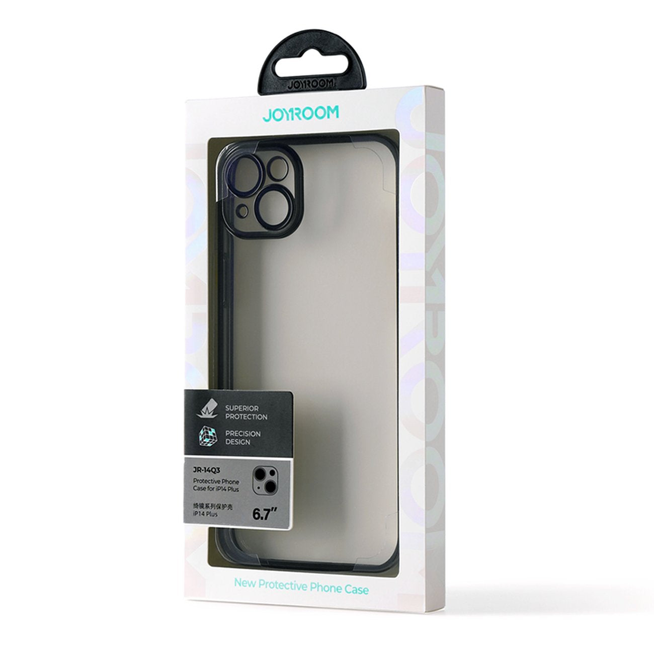 Joyroom 14Q TPU dėklas iPhone 14 Plus – juodas
