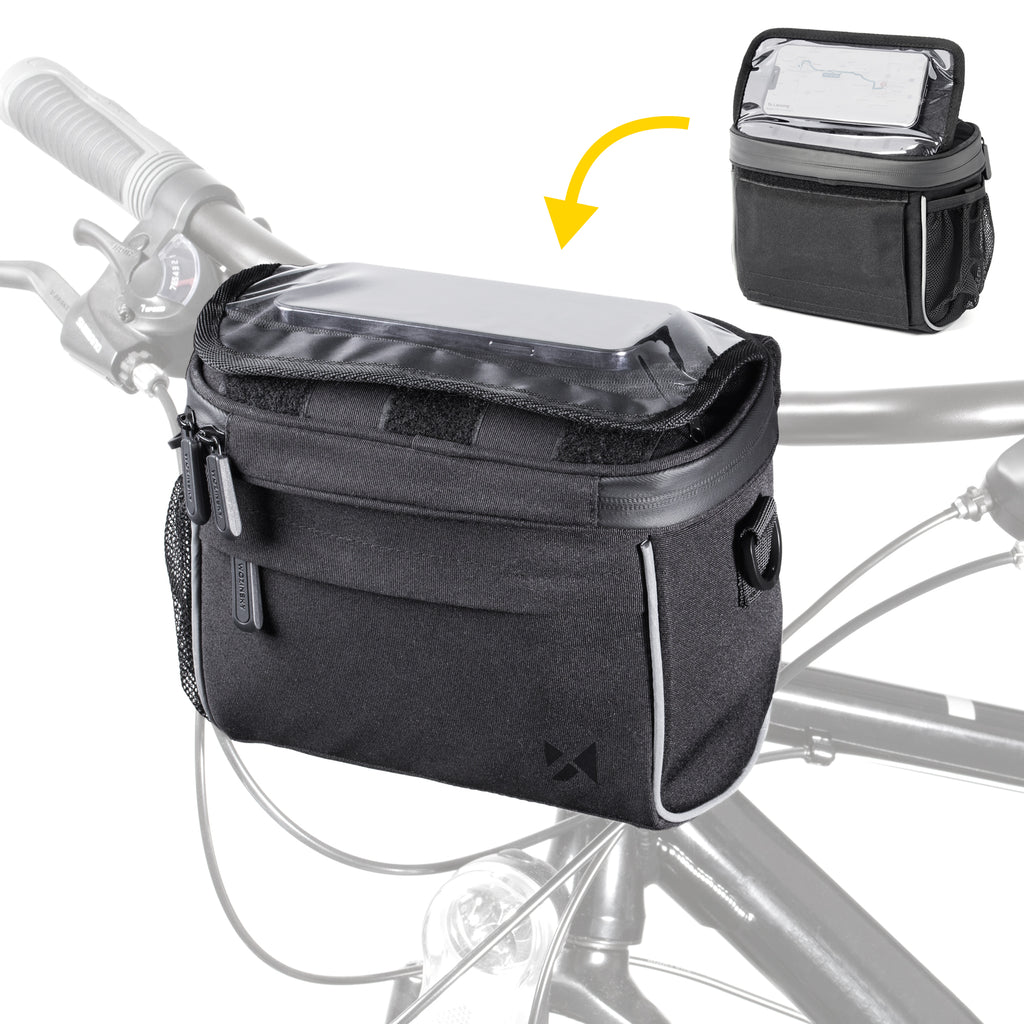 Wozinsky Handlebar Bag Bike Shoulder Bag Juoda (WBHBB-01) -- Bicycle Bags