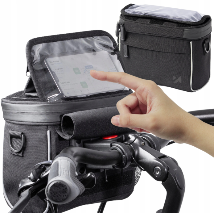 Wozinsky Handlebar Bag Bike Shoulder Bag Juoda (WBHBB-01) -- Bicycle Bags