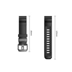 Dirželis Tech-Protect Motion Garmin Fenix 5X / 5X Plus / 6X / 6X Pro / 7X / 8 / 8 Pro / 9 / 9 Pro (47 mm), juodas --...