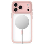 Dėklas Tech-Protect MagPeak MagSafe CC iPhone 17 Pro Max / 18 Pro Max, matinis rožinis -- iPhone 17 Pro Max, iPhone 18...
