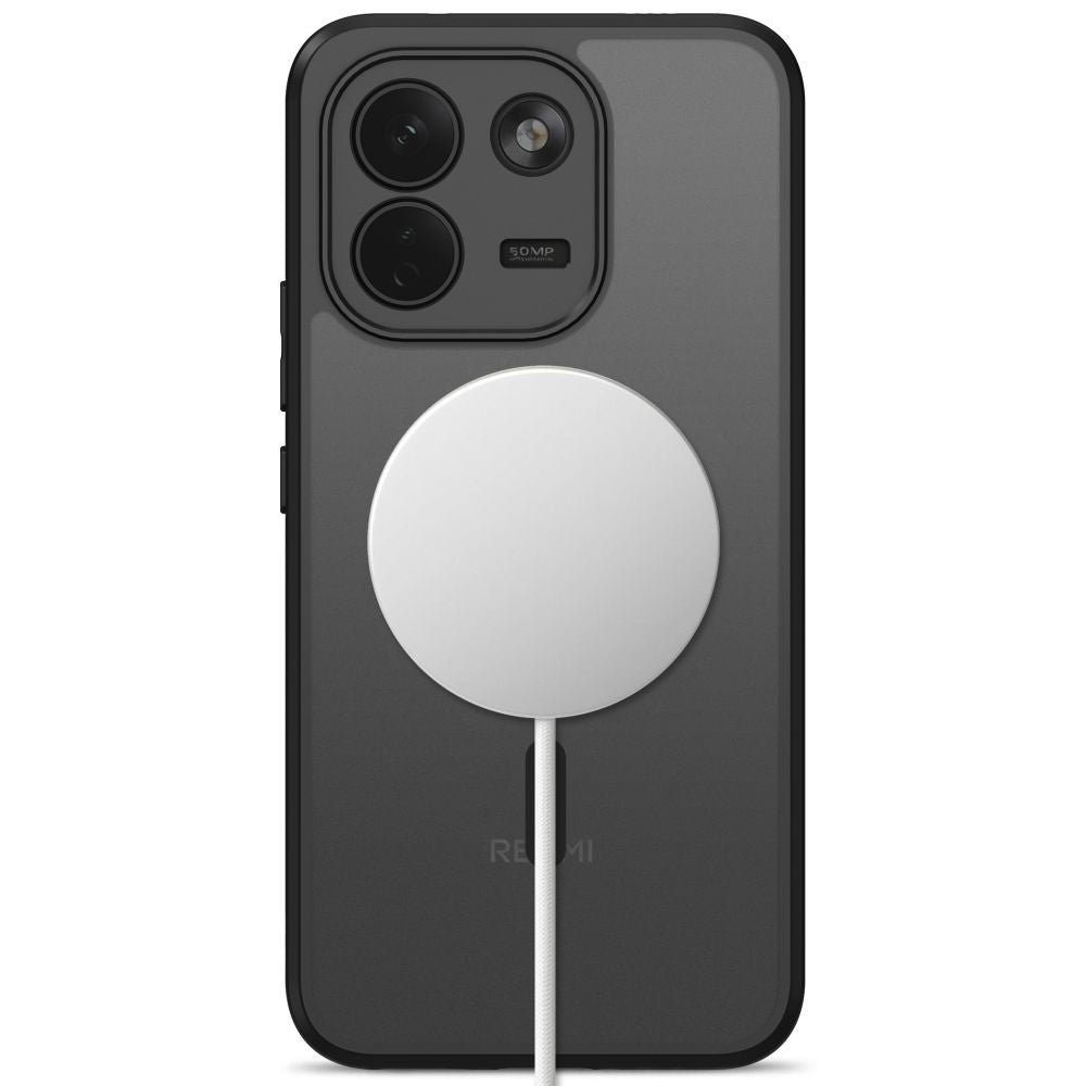 Dėklas Tech-Protect BasicMag MagSafe Xiaomi Redmi Note 17 Pro Max 5G, matinis juodas -- Redmi Note 17 Pro Max 5G