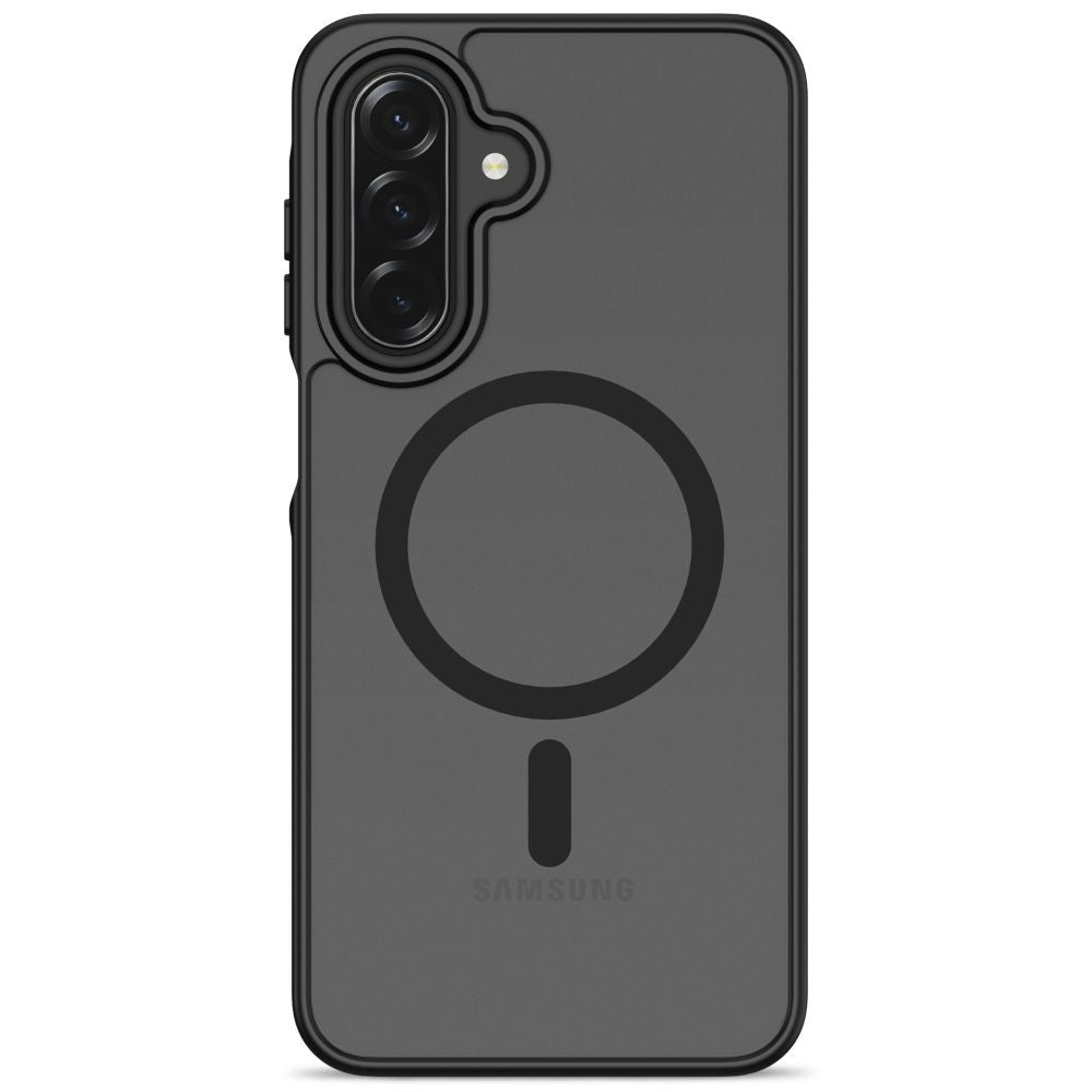 Dėklas Tech-Protect BasicMag MagSafe Samsung Galaxy A16 / A17 / A18 / A26 4G / 5G, matinis juodas -- Galaxy A16, Galaxy...