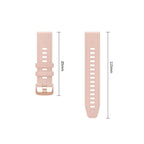 Dirželis Tech-Protect Silicone Garmin Fenix 5S / 5S Plus / 6S / 6S Pro / 7S / 8 / 9 / 9 Pro (43 mm), rožinis -- Garmin...