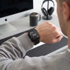 Dėklas Tech-Protect Defense Apple Watch Ultra 1 / 2 / 3 / 4 (49 mm), 2 vnt., juodas ir skaidrus -- Apple Watch Ultra 1...