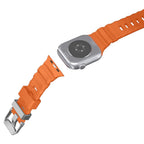 Dirželis Spigen WBS2 Apple Watch 8 / 9 / 10 / 11 / SE / Ultra (44 / 45 / 46 / 49 mm), oranžinis -- Apple Watch 8 (45 mm),...