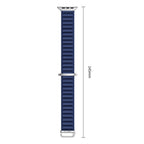 Dirželis Tech-Protect Nylon Pro Apple Watch 8 / 9 / 10 / 11 / 12 / SE / Ultra (44 / 45 / 46 / 49 mm), tamsiai mėlynas --...