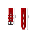 Dirželis Tech-Protect IconBand Pro Garmin Fenix 5X / 5X Plus / 6X / 6X Pro / 7X / 8 / 8 Pro / 9 / 9 Pro (47 mm), raudonas...
