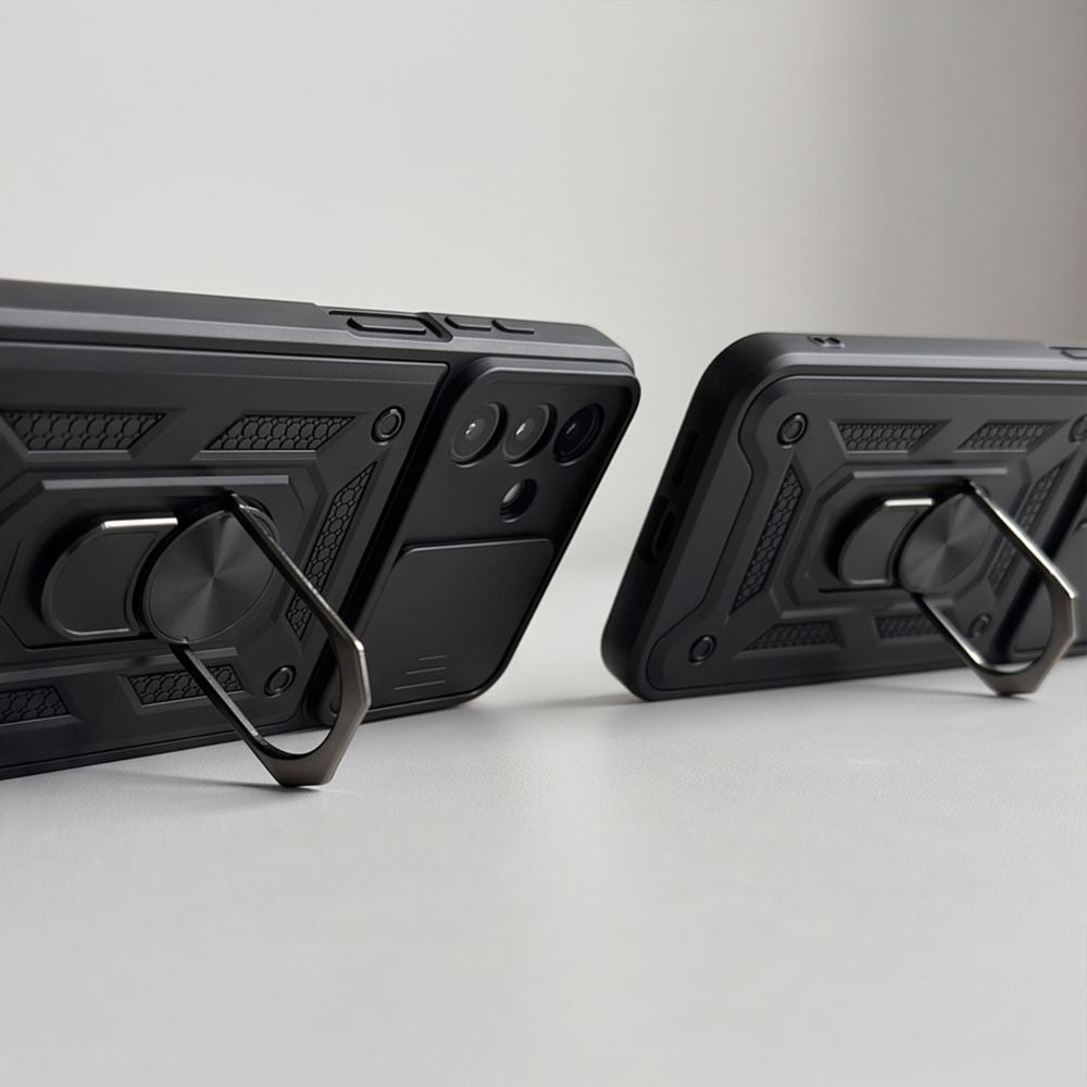 Dėklas Tech-Protect CamShield Pro Galaxy A17 / A18 / A26 4G / 5G, juodas -- Galaxy A17, Galaxy A18, Galaxy A26 4G, Galaxy...