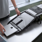 Kuprinė Tech-Protect Defender S70, kabinos bagažo, Ryanair ir Wizz Air, 24L, 40x30x20 cm, tamsiai žalia --...