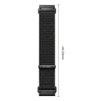 Dirželis Tech-Protect NylonLoop Garmin Fenix 5X / 5X Plus / 6X / 6X Pro / 7X / 8 / 8 Pro / 9 / 9 Pro (51 mm), juodas --...