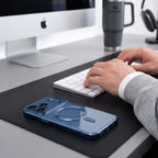 Dėklas Tech-Protect MagFlex MagSafe iPhone 17 Pro Max / 18 Pro Max, blizgus šviesiai mėlynas -- iPhone 17 Pro Max, iPhone...