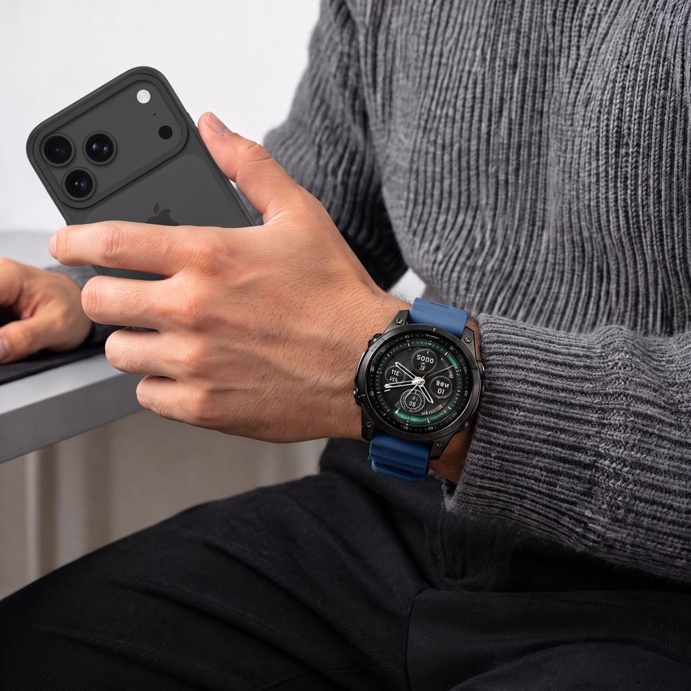 Dirželis Tech-Protect Motion Garmin Fenix 5X / 5X Plus / 6X / 6X Pro / 7X / 8 / 8 Pro / 9 / 9 Pro (47 mm), jūrinės...