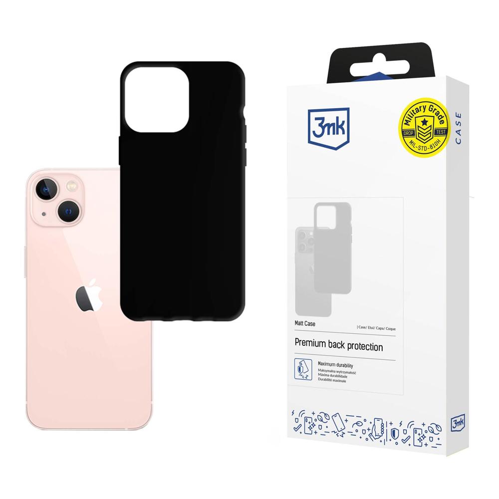 Dėklas iPhone 14 iš 3mk serijos Matt Case - juodas
