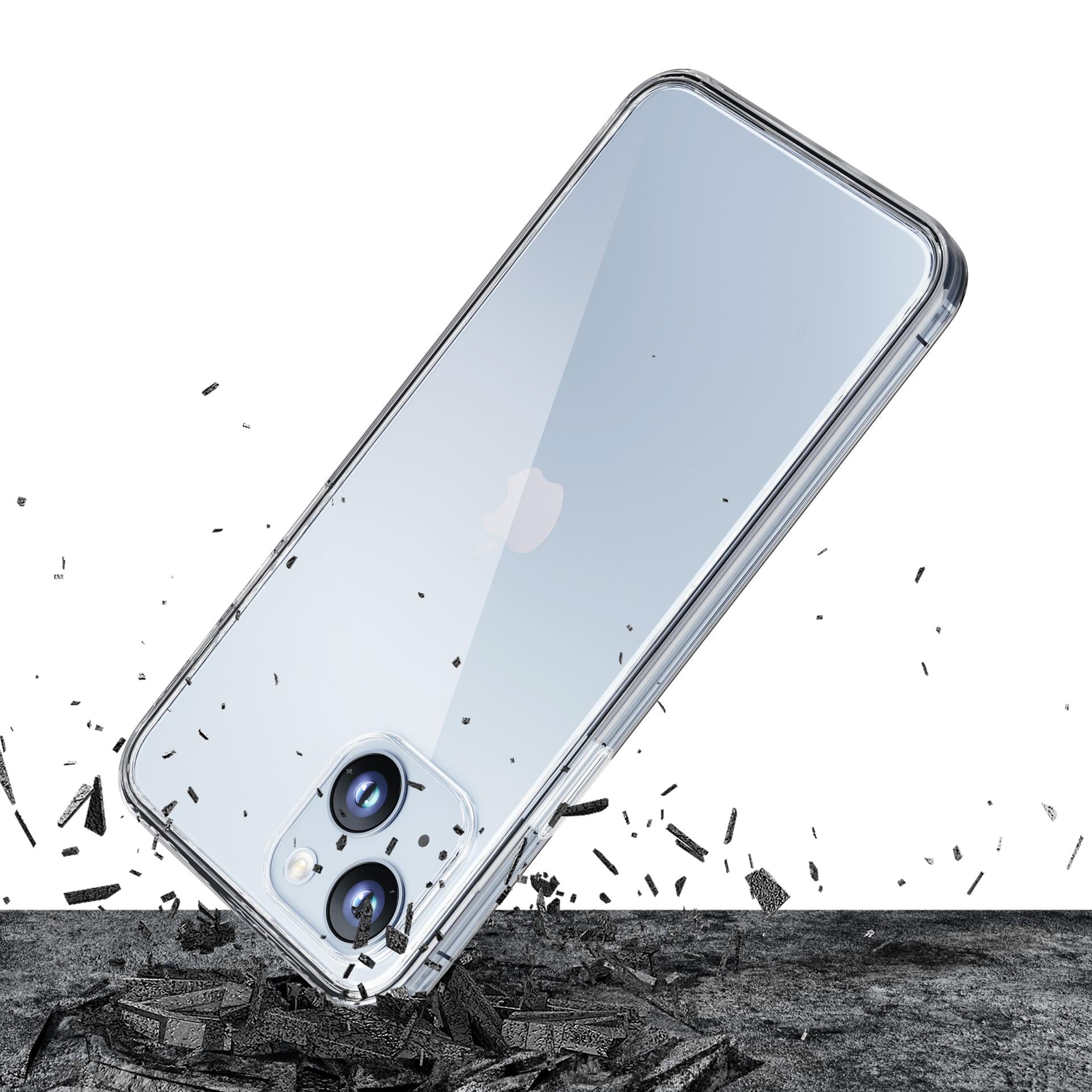Skaidrus silikoninis dėklas iPhone 14 – 3mk Clear Case
