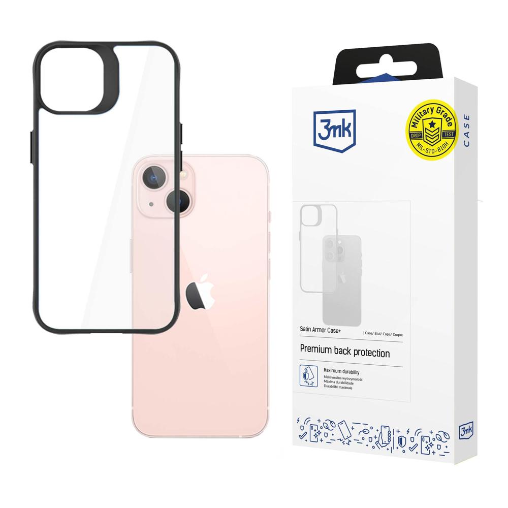 3mk Satin Armor Case+ iPhone 14 Plus - skaidri -- iPhone 14 Plus