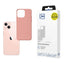 Dėklas iPhone 14 iš 3mk Matt Case serijos - rožinis