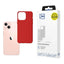 Dėklas iPhone 14 iš 3mk Matt Case serijos - raudonas -- iPhone 14