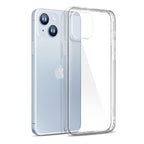 Dėklas iPhone 14 Plus silikoninės serijos 3mk Clear Case - skaidrus -- iPhone 14 Plus