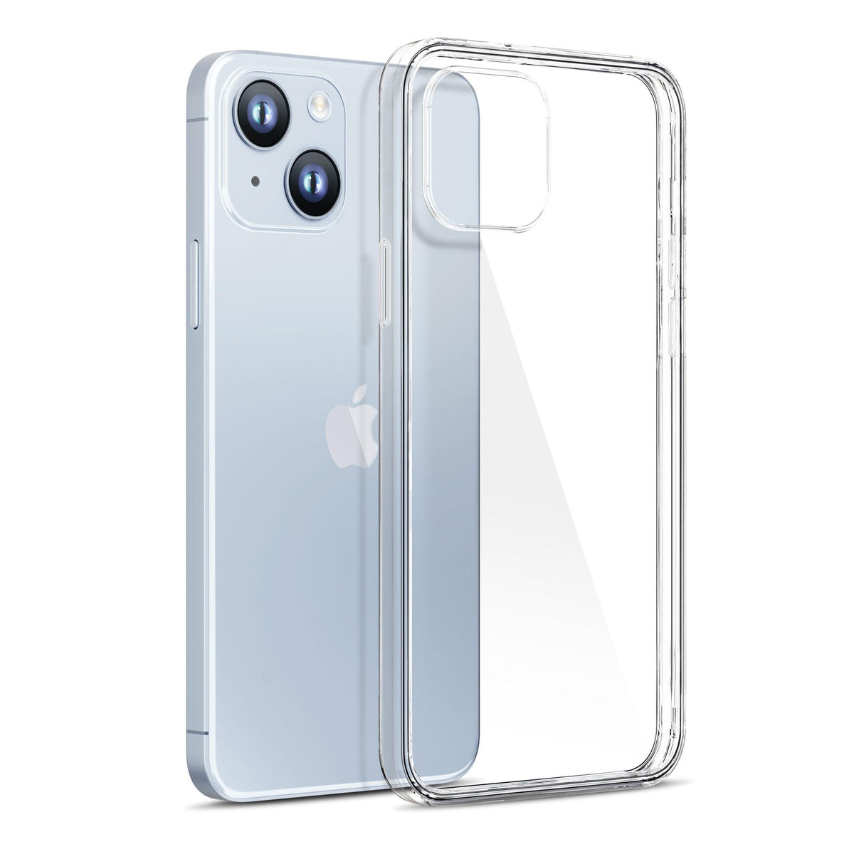 Dėklas iPhone 14 Plus silikoninės serijos 3mk Clear Case - skaidrus -- iPhone 14 Plus