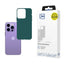 Dėklas iPhone 14 Pro Max iš 3mk Matt Case serijos - tamsiai žalias -- iPhone 14 Pro Max