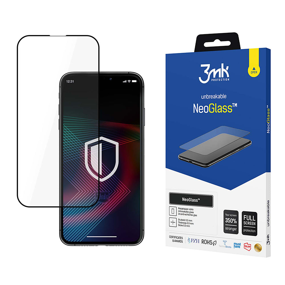 Grūdintas stiklas skirtas iPhone 14 Pro Max 8H iš 3mk NeoGlass serijos