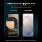 Apsauginis stiklas Spigen Glas.tR EZ Fit Pro AC Galaxy S26 FE, skaidrus, 2 vnt. -- Galaxy S26 FE