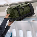 Kuprinė Tech-Protect Defender S70, kabinos bagažo, Ryanair ir Wizz Air, 24L, 40x30x20 cm, tamsiai žalia --...