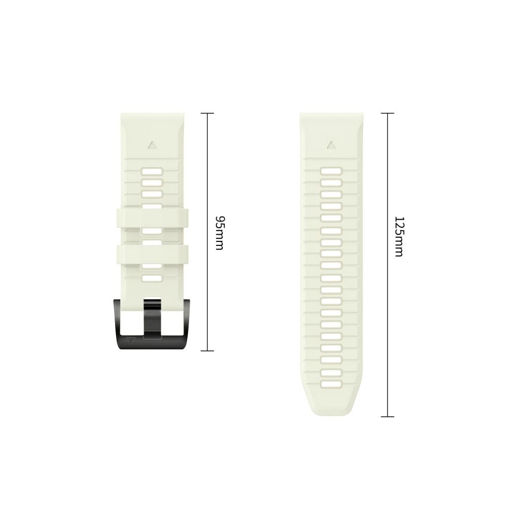 Dirželis Tech-Protect Silicone Garmin Fenix 5 / 6 / 6 Pro / 7 / 8 / 8 Pro / E / 9 / 9 Pro (51 mm), akmens pilkas --...