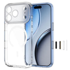 Dėklas Tech-Protect MagPeak MagSafe CC iPhone 17 Pro Max / 18 Pro Max, skaidrus -- iPhone 17 Pro Max, iPhone 18 Pro Max