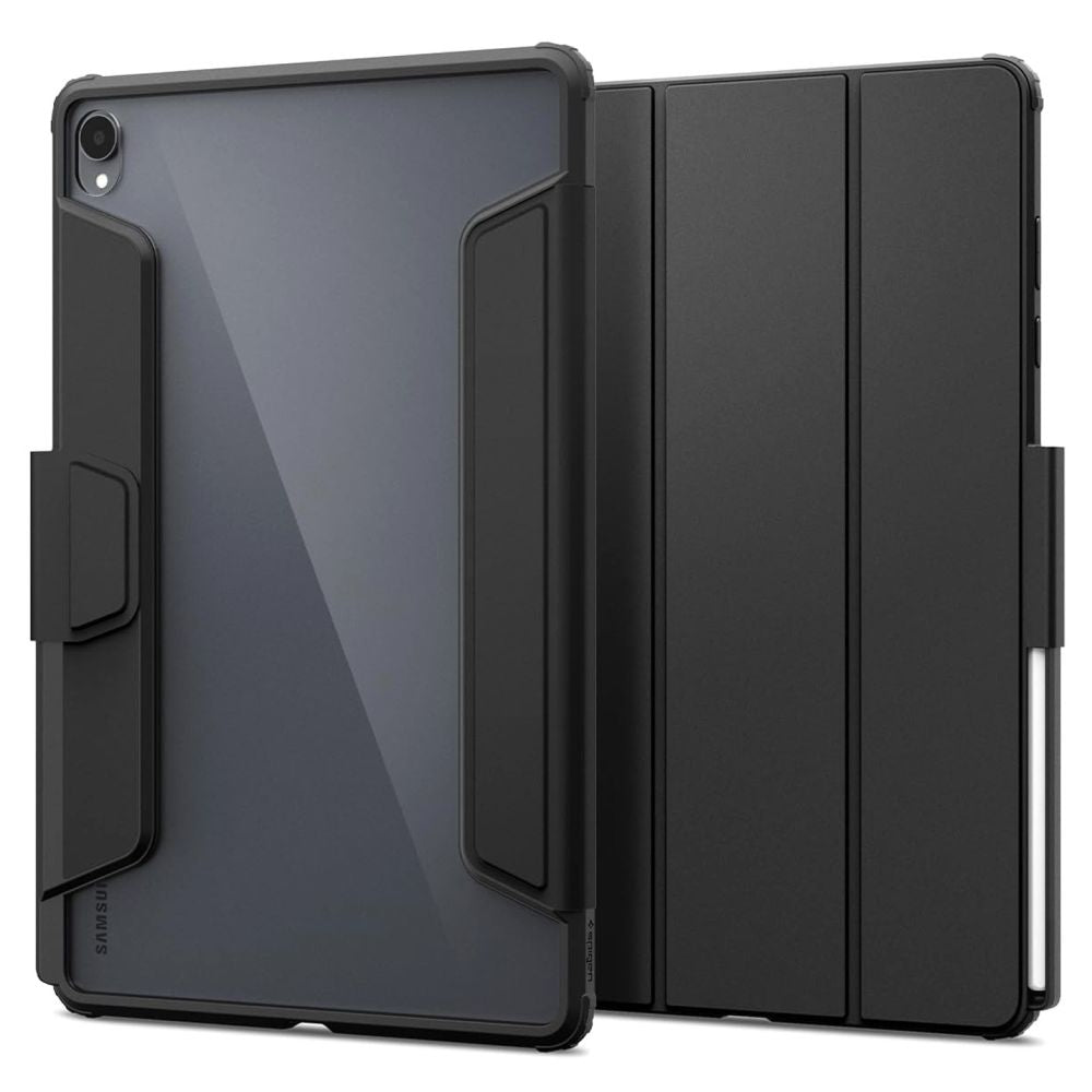 Dėklas Spigen Ultra Hybrid Pro Galaxy Tab S12+ 12.6, juodas -- Galaxy Tab S12+