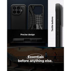 Dėklas Spigen Rugged Armor Xiaomi 17T Pro, matinis juodas -- Xiaomi 17T Pro