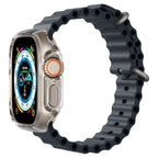 Dėklas Spigen Thin Fit Apple Watch Ultra 1 / 2 / 3 / 4 (49 mm), skaidrus -- Apple Watch Ultra (49 mm), Apple Watch Ultra...