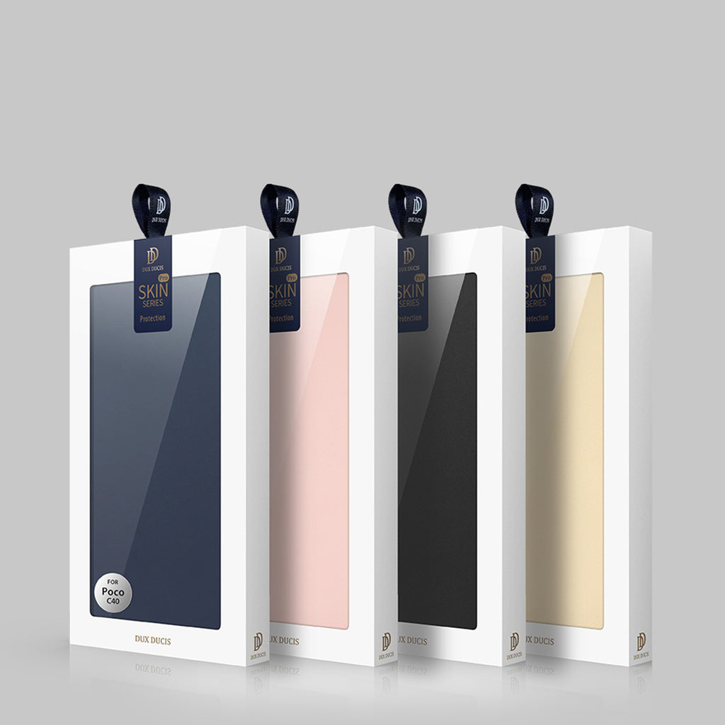 Dux Ducis Skin Pro dėklas Oppo Reno 8 – juodas -- Oppo Reno 8