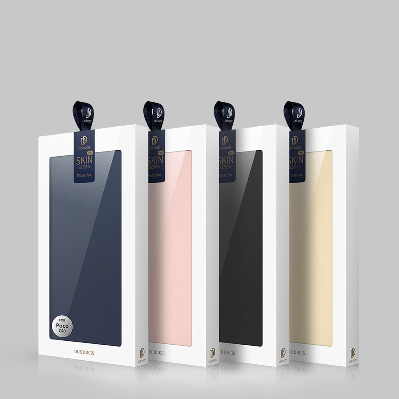 Dux Ducis Skin Pro dėklas Oppo Reno 8 – juodas -- Oppo Reno 8