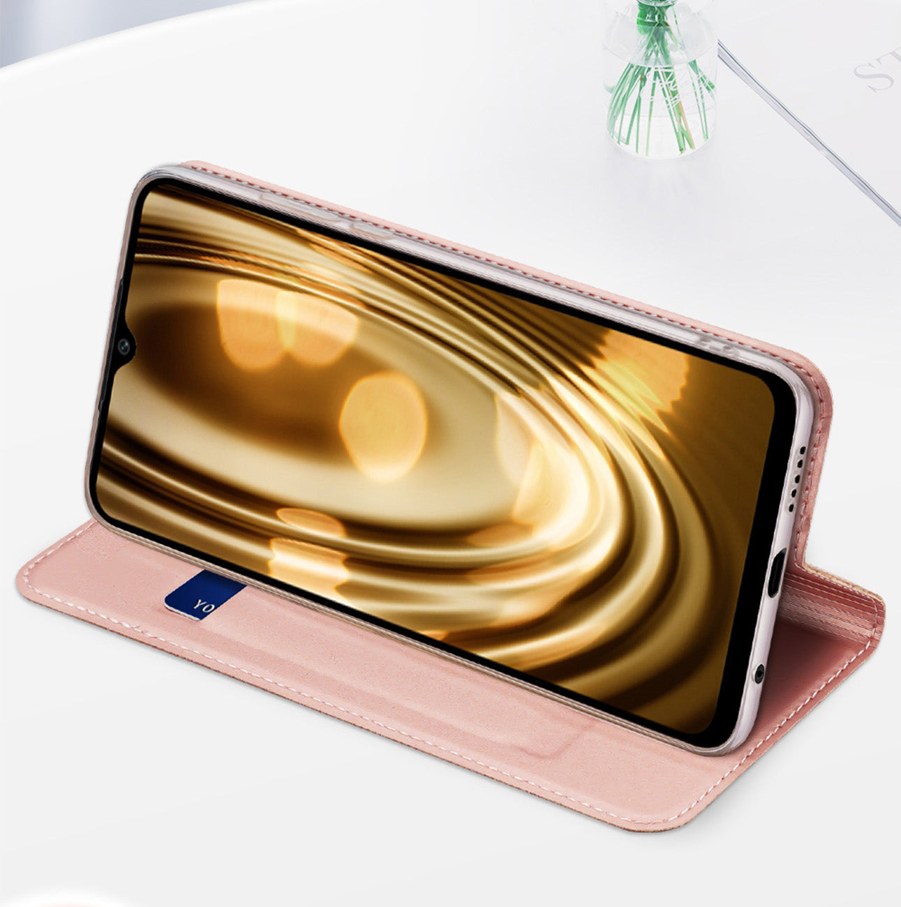 Dux Ducis Skin Pro dėklas Oppo Reno 8 – mėlynas -- Oppo Reno 8