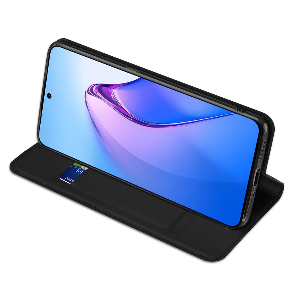 Dux Ducis Skin Pro dėklas Oppo Reno 8 Pro – juodas -- Oppo Reno 8 Pro