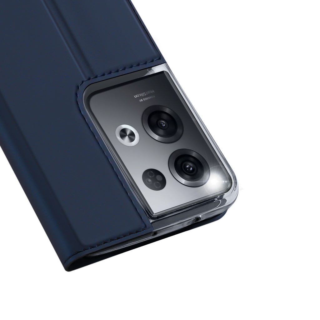 Dux Ducis Skin Pro dėklas Oppo Reno 8 Pro – mėlynas -- Oppo Reno 8 Pro