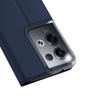 Dux Ducis Skin Pro dėklas Oppo Reno 8 Pro – mėlynas -- Oppo Reno 8 Pro