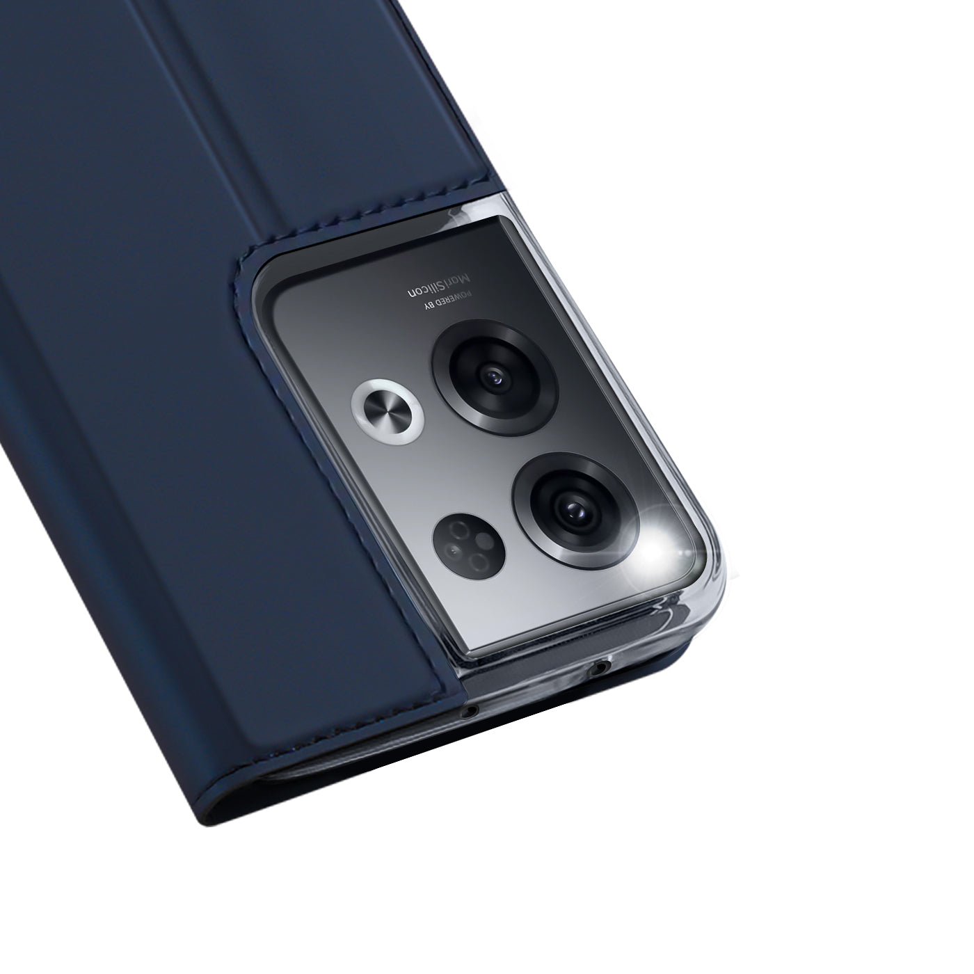 Dux Ducis Skin Pro dėklas Oppo Reno 8 Pro – mėlynas -- Oppo Reno 8 Pro